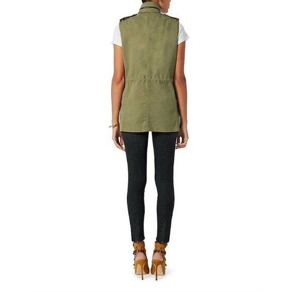 Rag & Bone jean 'Bennet' Cotton Button Vest Sz XS - Picture 3 of 3